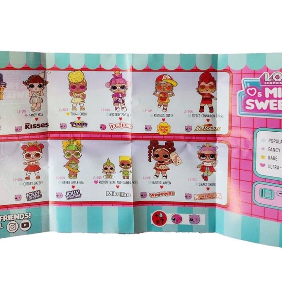 LOT OF 10 : LOL SURPRISE! MINI MYSTERY BALLS - MINI SWEETS S1 - 8 SURPRISES EACH - Picture 5 of 8